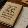 IIT JEE Maths Study Material
