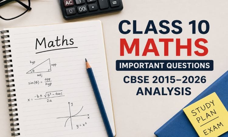 most repeated maths questions class 10