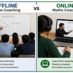 offline maths coaching vs online maths coaching