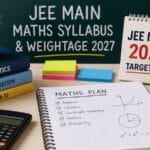 JEE Main math syllabus and weightage