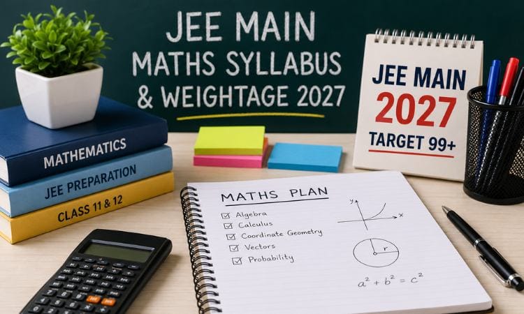 JEE Main math syllabus and weightage