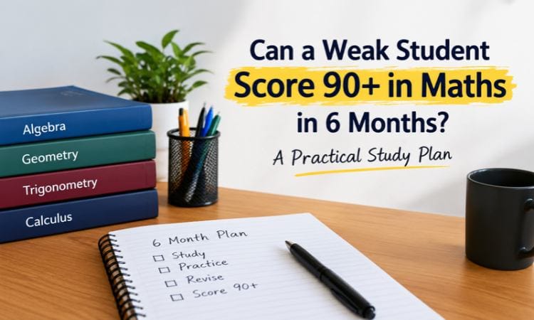 Can a Weak Student Score 90+ in Maths in 6 Months