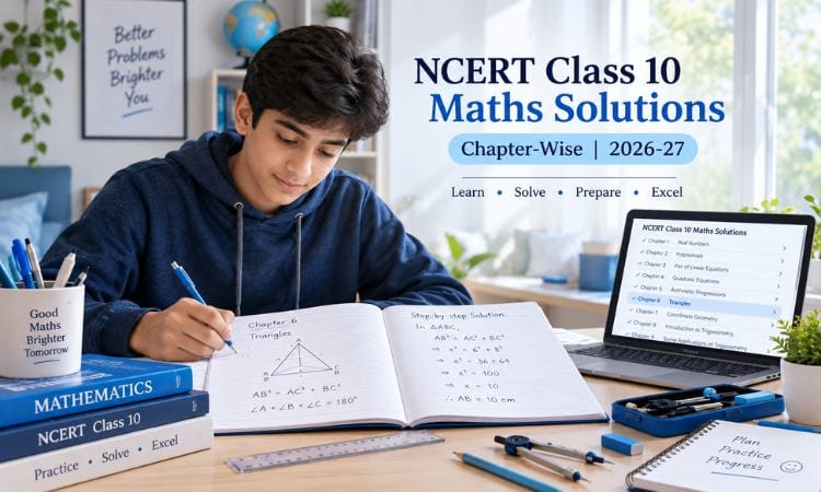 NCERT Class 10 Maths Solutions Chapter-Wise